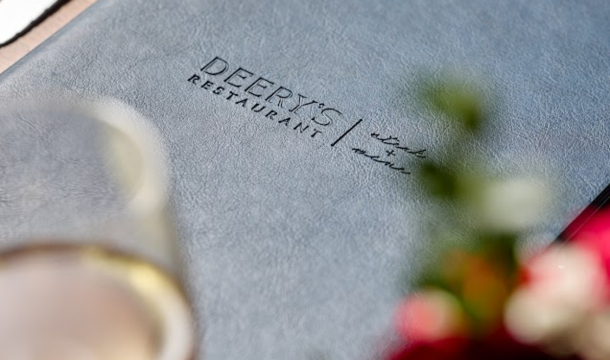 Deery's Restaurant | steak + wine menu